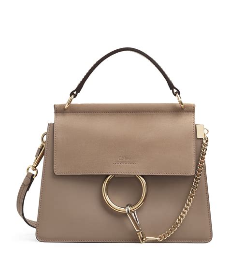 Chloe Faye Small Leather Shoulder Bag 